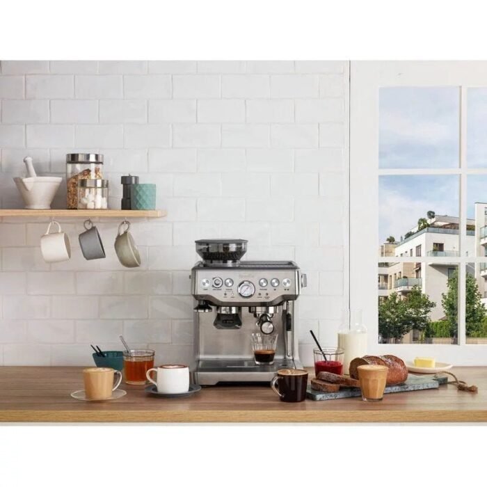 The Barista Express Coffee & Espresso Maker BES870XL, brushed Stainless Steel
