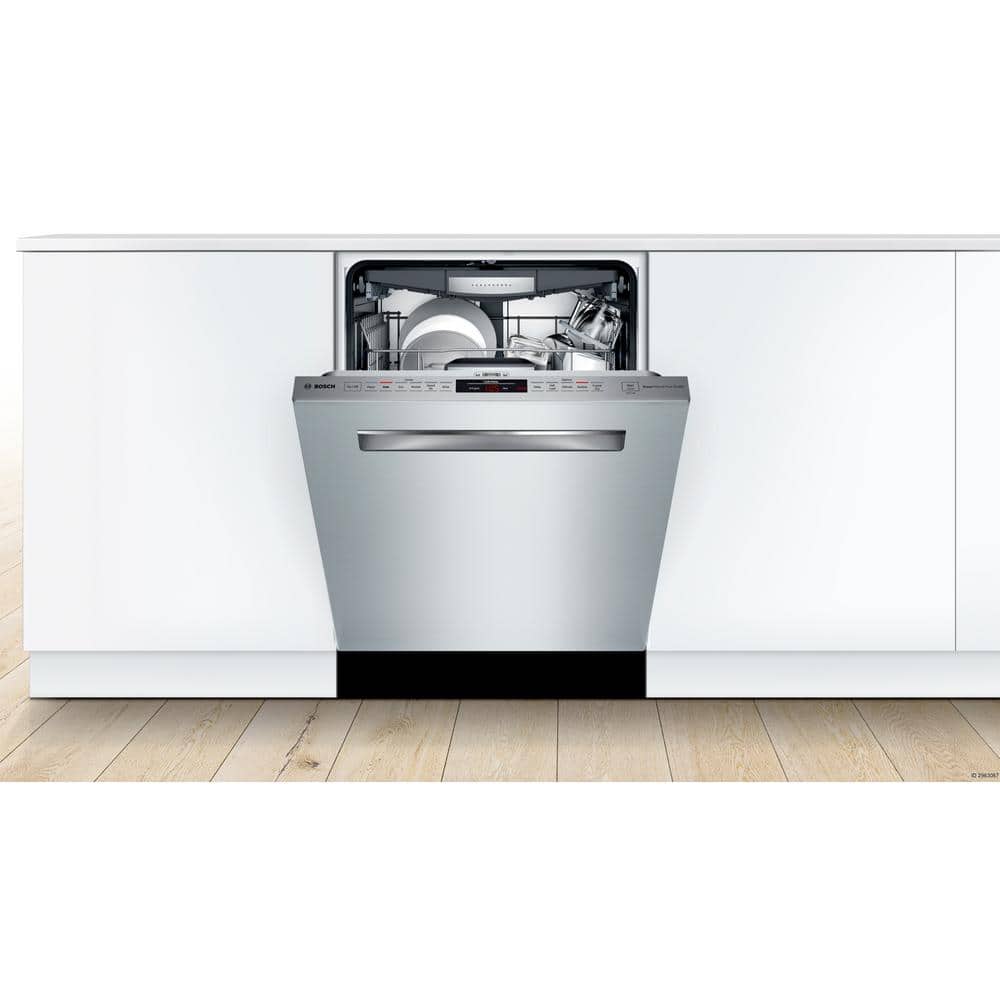 Bosch  800 Series 24 in. Stainless Steel Top Control Tall Tub Dishwasher with Stainless Steel Tub, Crystal Dry, 42dBA