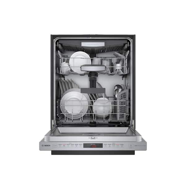 Bosch  800 Series 24 in. Stainless Steel Top Control Tall Tub Dishwasher with Stainless Steel Tub, Crystal Dry, 42dBA