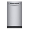 Bosch  800 Series 18 in. ADA Compact Front Control Dishwasher in Stainless Steel with Stainless Steel Tub and 3rd Rack, 44dBA