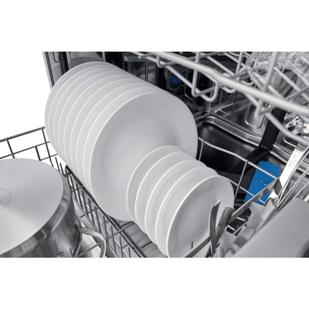 Frigidaire 24 in. Stainless Steel Top Control Built-In Tall Tub Dishwasher with Stainless Steel Tub and 3rd Level Rack, 49 dBA