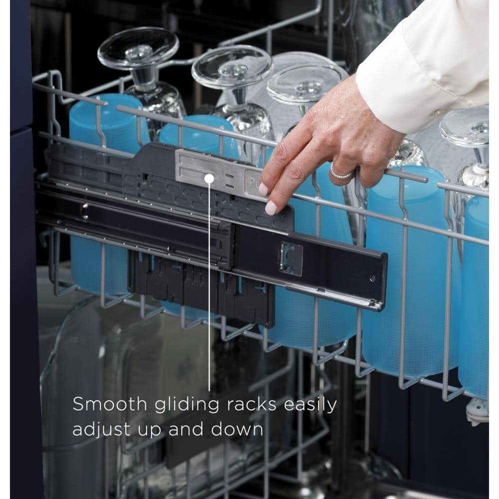 GE  Adora 24 in. Stainless Steel Top Control Built-In Tall Tub Dishwasher with Stainless Steel Tub, 3rd Rack, and 48 dBA