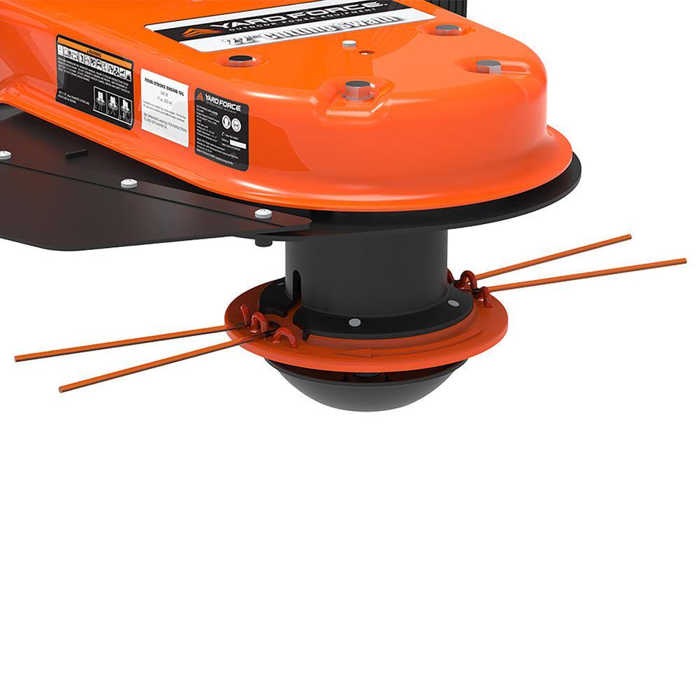 Yard Force YF22-HWT High-Wheeled Trimmer Gas Powered Walk-Behind 22″ 163cc Engine New