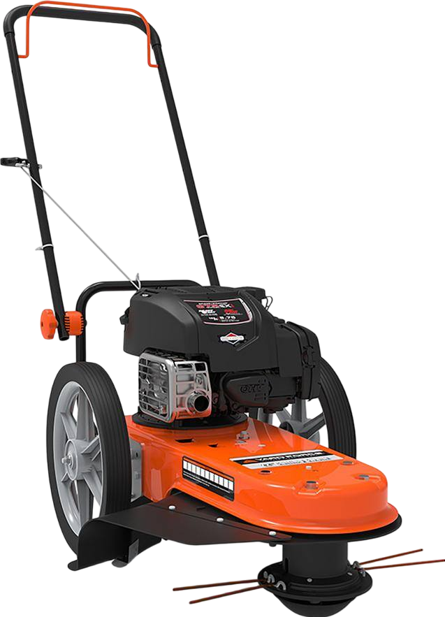 Yard Force YF22-HWT High-Wheeled Trimmer Gas Powered Walk-Behind 22″ 163cc Engine New